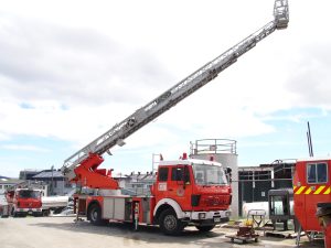 Turntable Ladder fire engine