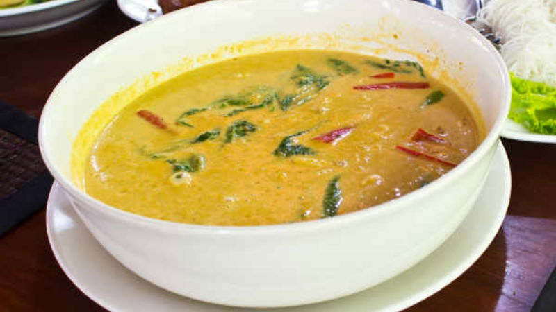 ladies finger Curd curry 3