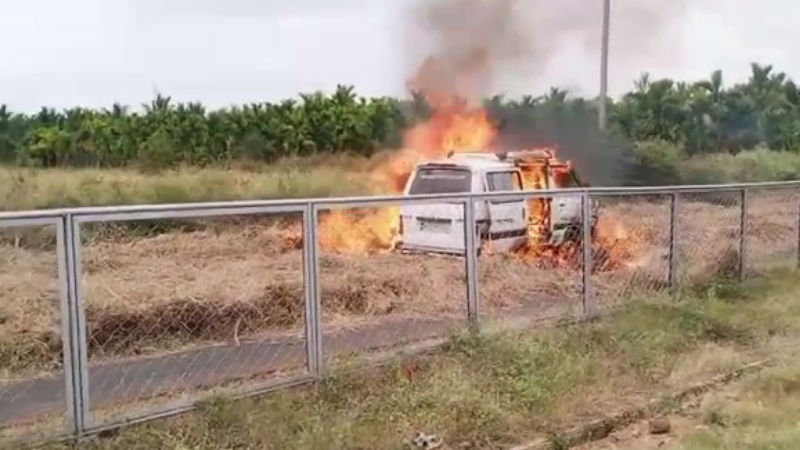 omni car fire