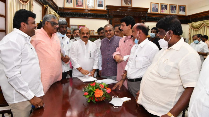 BASAVARJ BOMMAI MEETING 1
