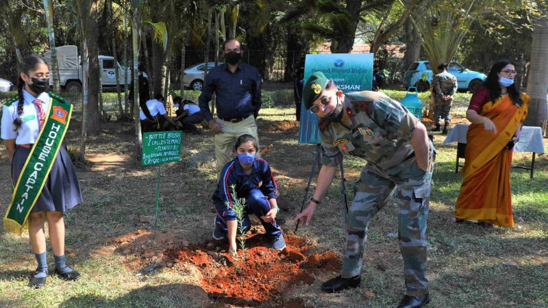 Bangalore Army School Vanamahotsav 1