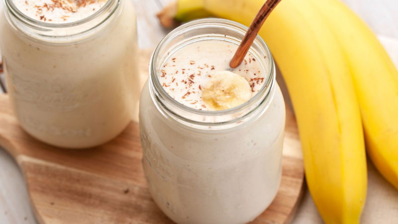 Dry Fruits banana smoothie 1