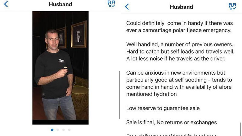 HUSBEND FOR SALE