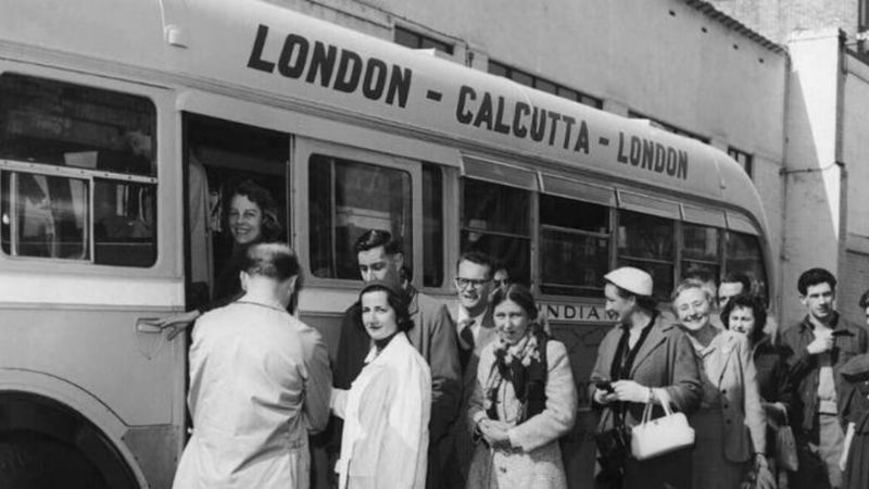 LONDON TO CULCUTTA BUS TOUR