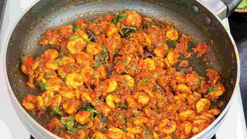 Prawns Sukka Recipe
