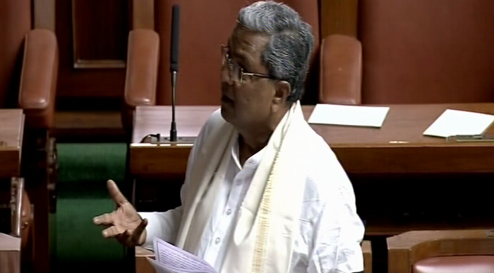 SIDDARAMAIAH SPOKE