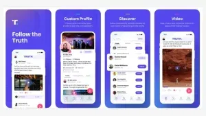 Truth Social app