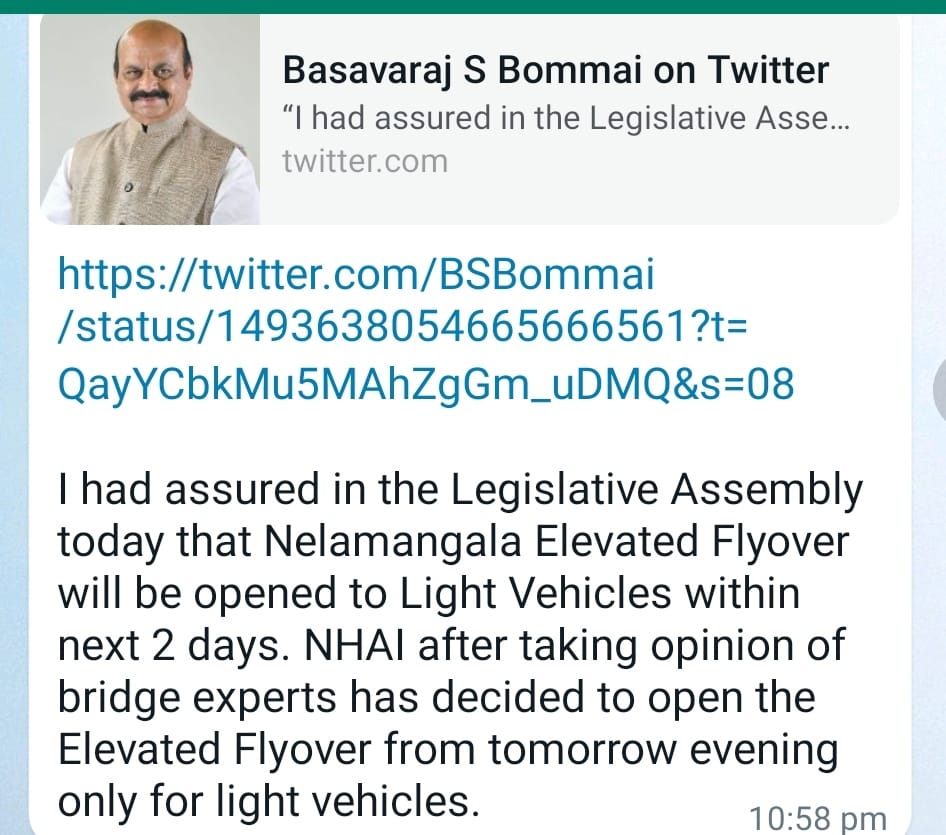 bommai tweet