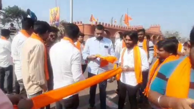 chikkodi BHAJARANGDAL PROTEST BYTE ARAVIND RAO DESHPANDE RSS MUKHAND 6
