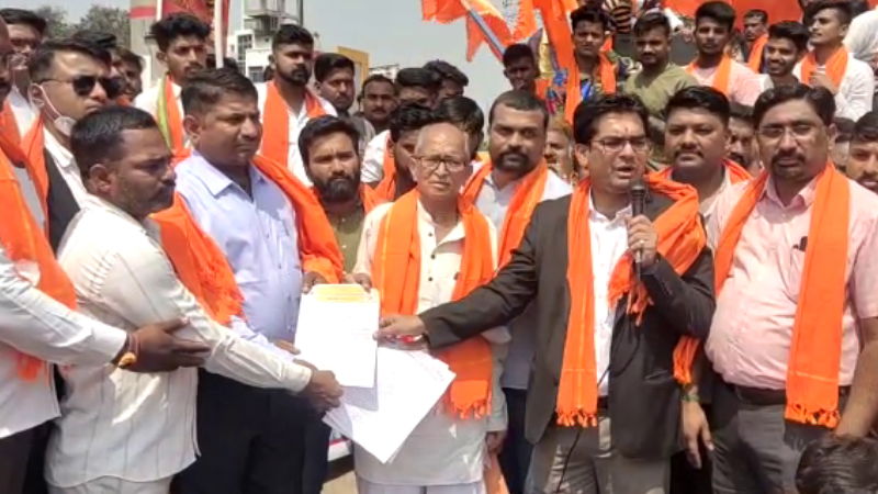 chikkodi BHAJARANGDAL PROTEST BYTE ARAVIND RAO DESHPANDE RSS MUKHAND 8