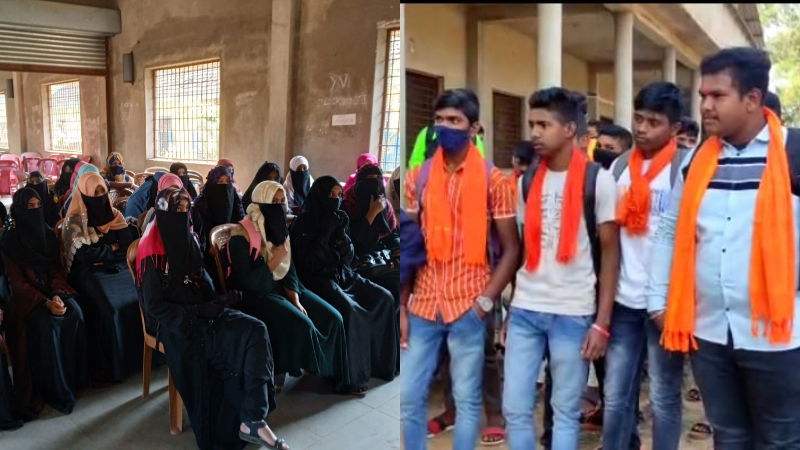 hijab khanapura college