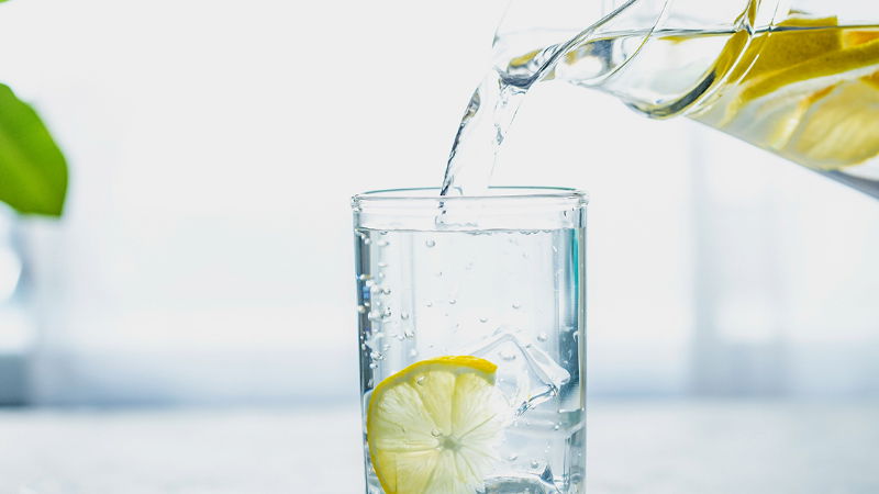 lemon water
