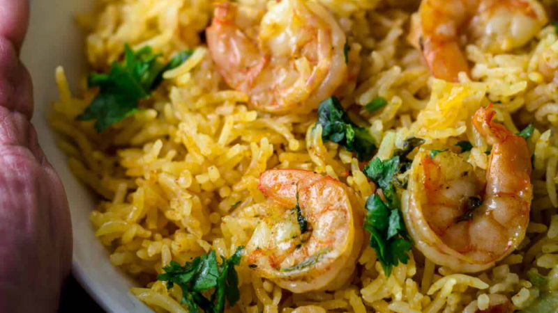 prawns biryani 2