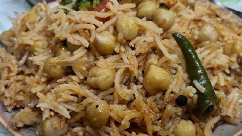 Chana Pulao 2