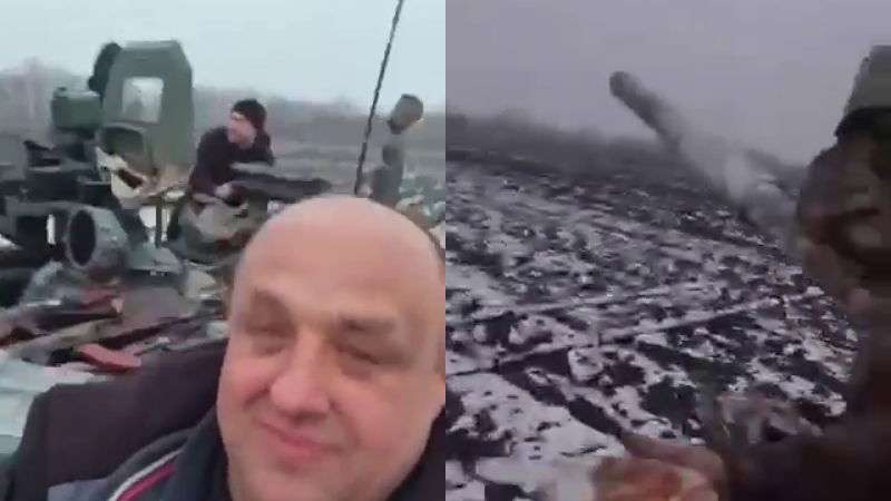 Russia Tanks Ukraine Kiev