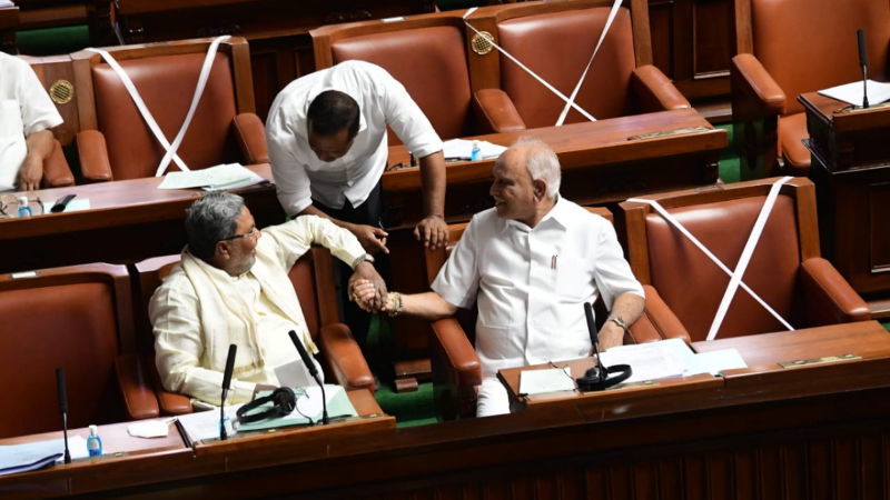 Siddaramaiah Yediyurappa 1
