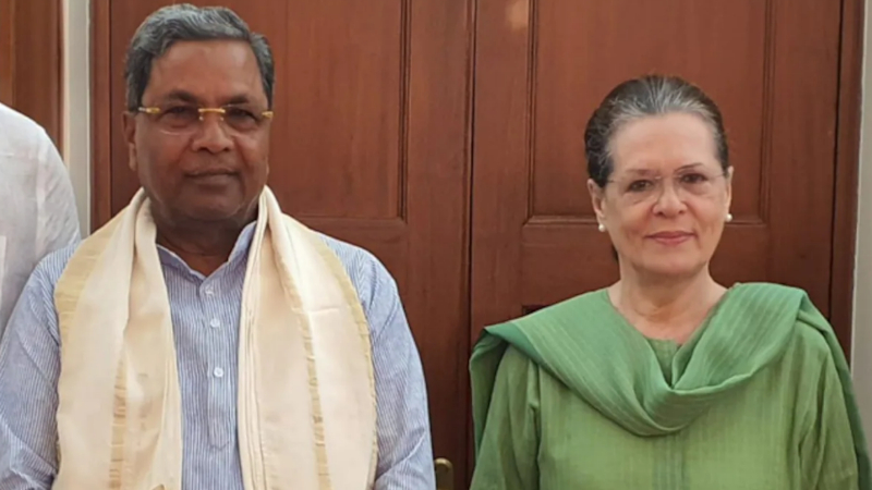 Siddaramaiah and soniya