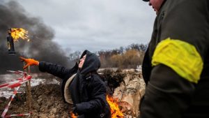 UKRAINE PETROL BOMB