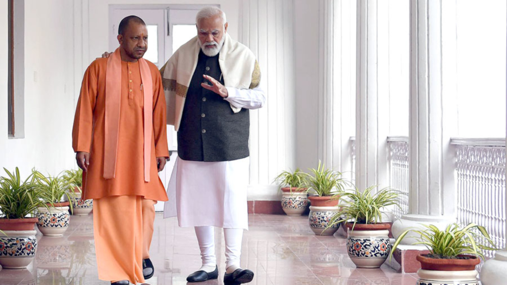 Yogi Adityanath Narendra Modi 1