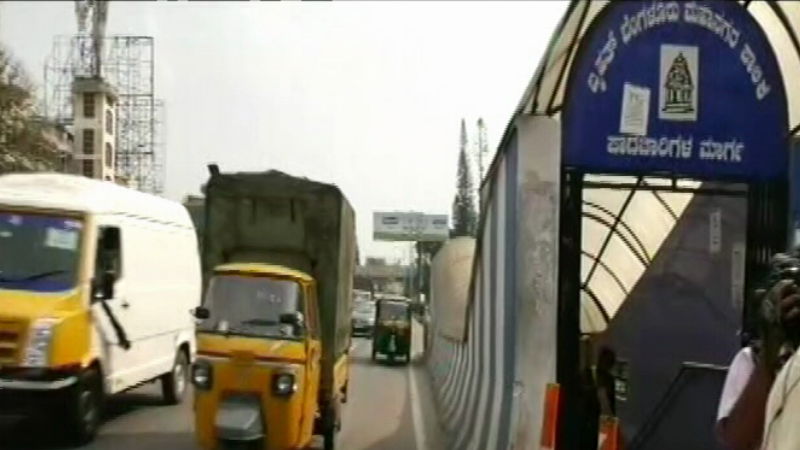 hebbal flyover accident
