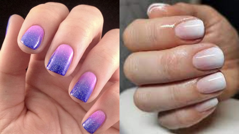 nail art gradiant 1