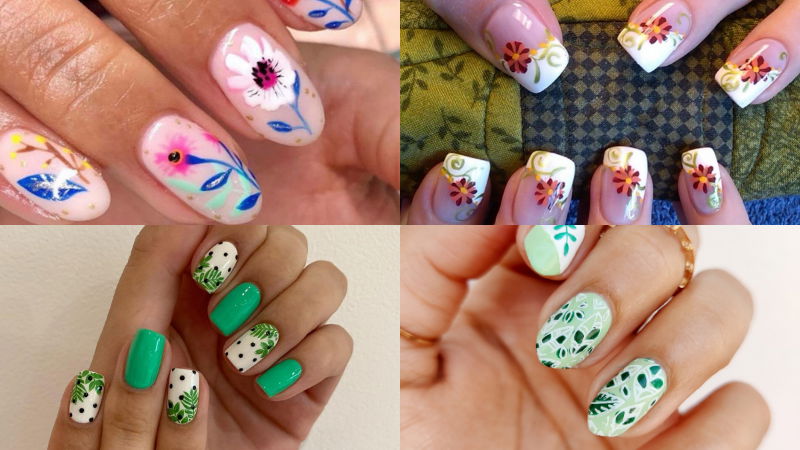 nail art natural o