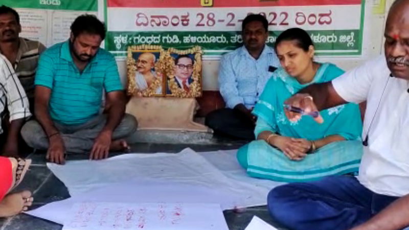 sandalwood tree farmer from Chikmagalur who wrote to the government in blood 1