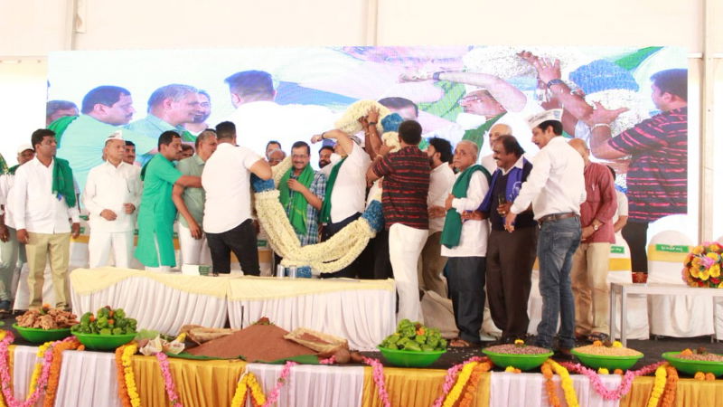 Arvind Kejriwal Farmers National College 4