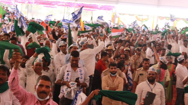 Arvind Kejriwal Farmers National College 5