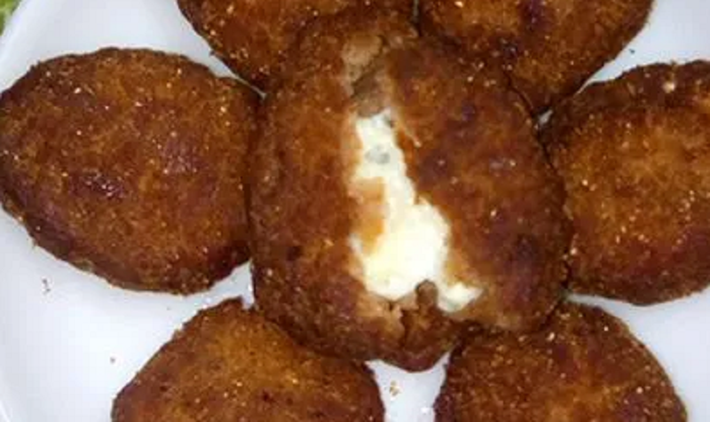 Cheesy Pasta Cutlet