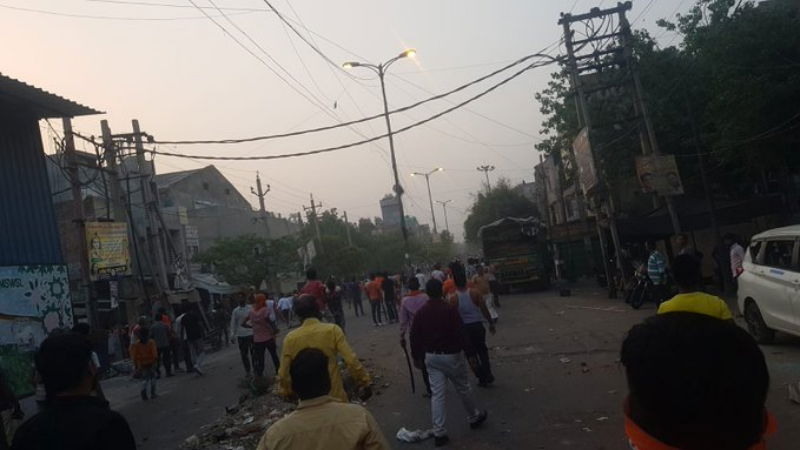Delhi Hanuman Jayanti Violence 2