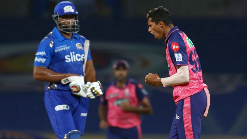 IPL 2022 RR VS MI