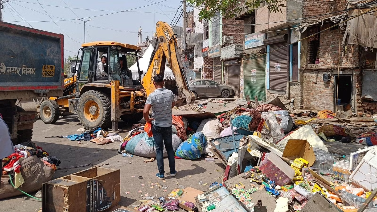 Jahangirpuri Bulldozer Delhi 3