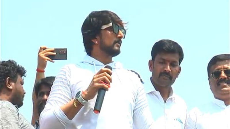 Kichcha Sudeep sandalwood Raichur