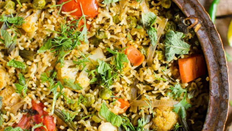One Pot Vegetable Biryani 2