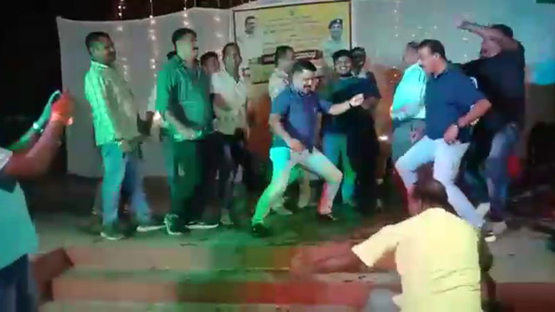 POLICE DANCE CHAMRAJNAGAR