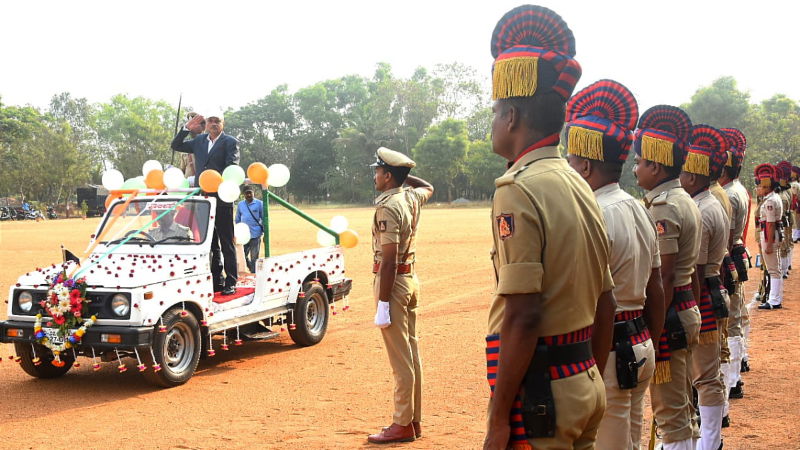 Police Parade Haveri Mohammed Roshan 3