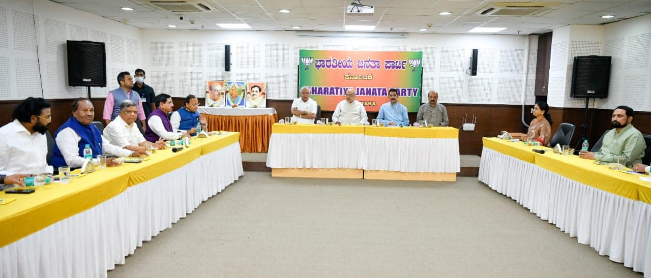 amitshah nalin kumar kateel bommai bjp leaders karnataka 1