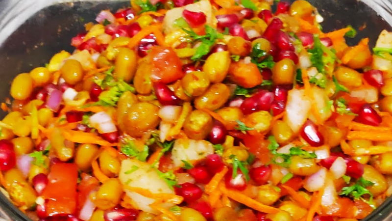 peanut chaat recipe