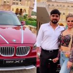 rakhi sanvanth car gift
