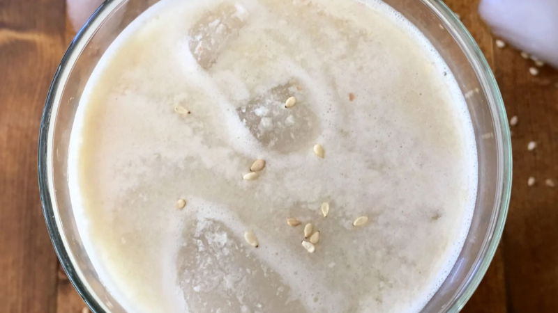sesame seeds juice 2