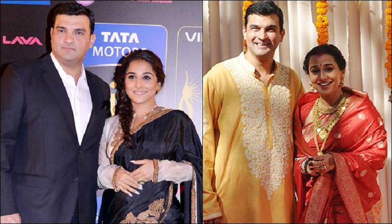 vidya and husband 1