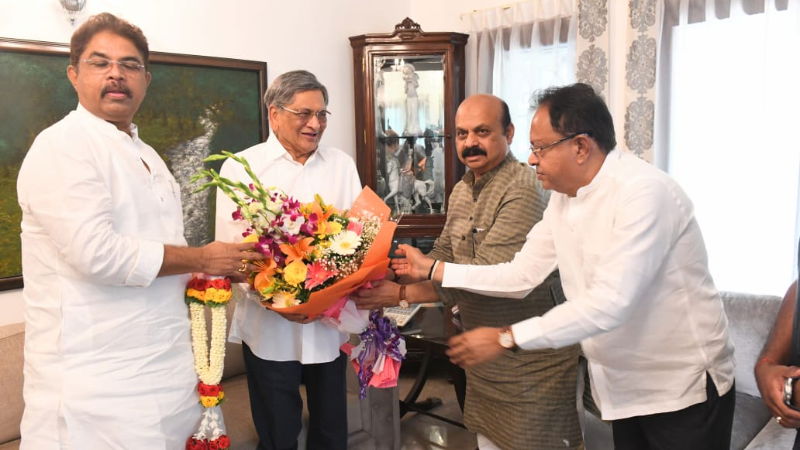 Basavaraj Bommai sm krishna r ashok