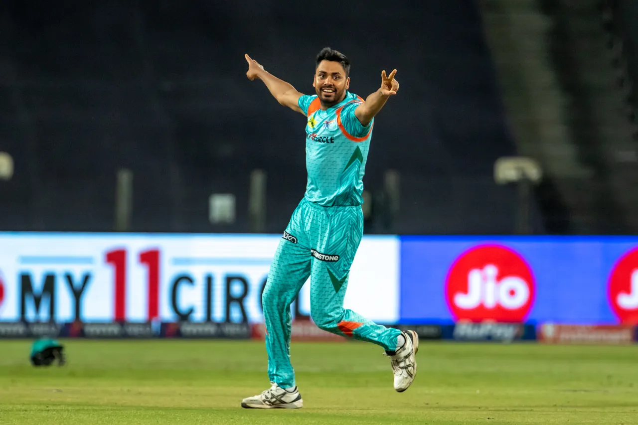 IPL 2022 GT VS LSG - AVESH KHAN