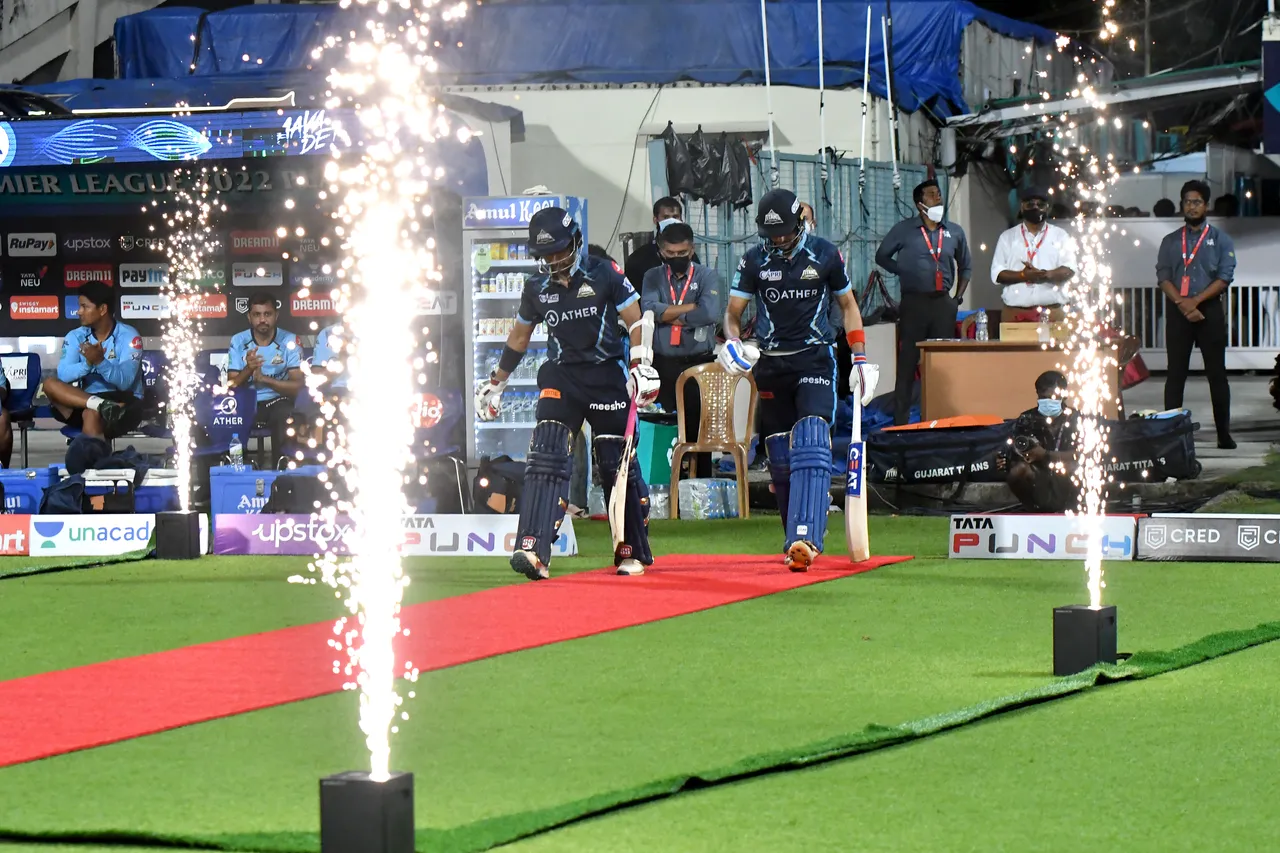 IPL2022 GT VS RR - GT STARTS