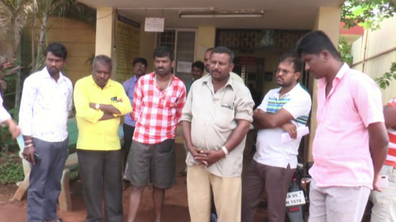 Tumkur young woman young man poison 4