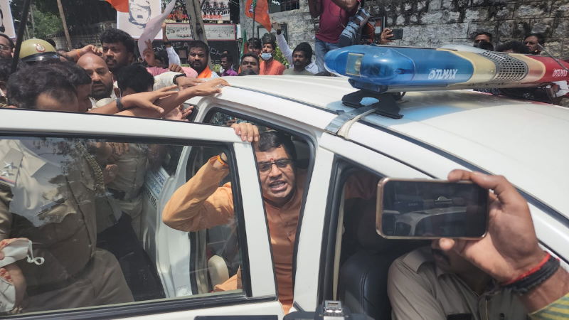 bjp aap bengaluru
