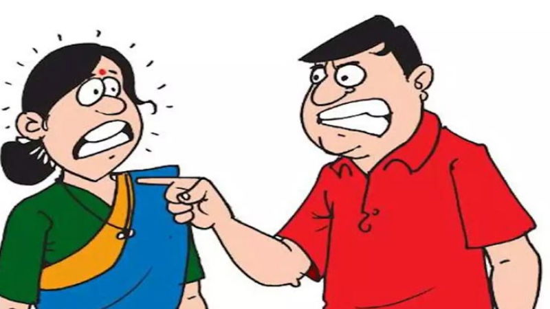 fight wife husband 1