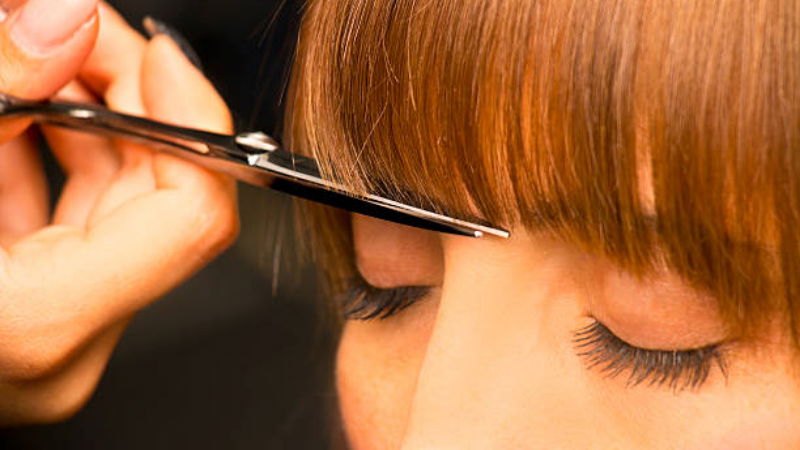 hair cut bangs