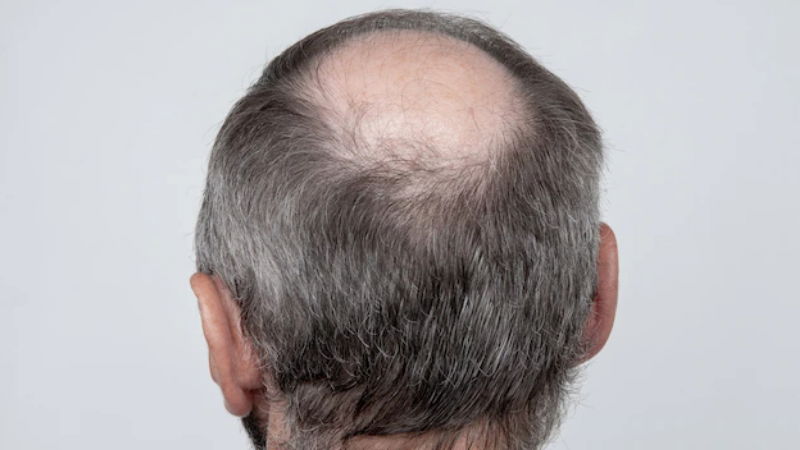 man bald